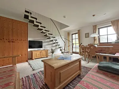 TV/Unterhaltungsangebot in der Unterkunft Gschwendtnerhof App17 Blum