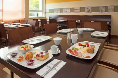 Essen im Hotel oder in der Nähe