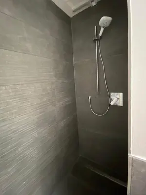 Ein Badezimmer in der Unterkunft Ferienwohnung Vöst