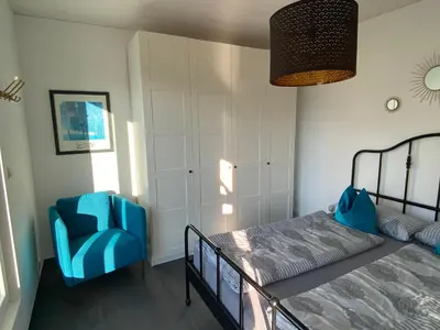Ein Bett oder Betten in einem Zimmer der Unterkunft Ferienwohnung Vöst