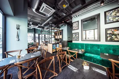 Ein Sitzbereich in der Unterkunft Maison Schiller by DesignCity Hotels