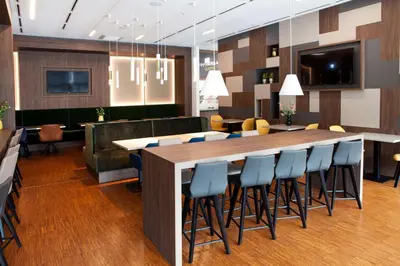 TV/Unterhaltungsangebot in der Unterkunft Hampton By Hilton Munich City Center East