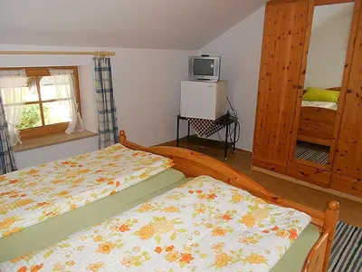Ein Bett oder Betten in einem Zimmer der Unterkunft Lenzenhof, Familie Christian und Stefanie Spitzl