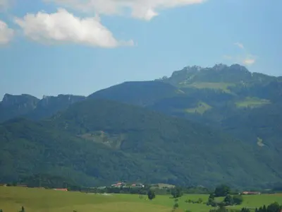 Naturlandschaft in der Nähe des Bauernhofs