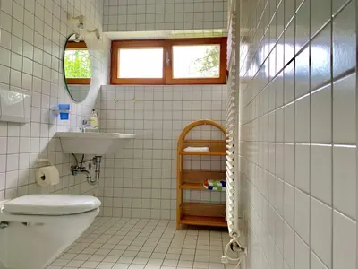 Ein Badezimmer in der Unterkunft Ferienwohnung Riesinger
