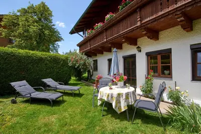 Ein Garten an der Unterkunft Landhaus Koch