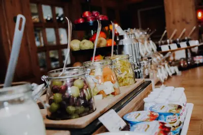 Essen im Hotel oder in der Nähe