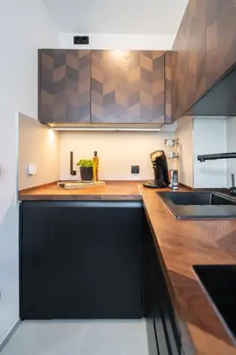 Küche/Küchenzeile in der Unterkunft NEW - Apartment - Augsburg - Universitätsklinikum