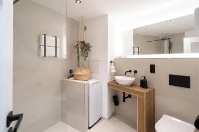 Ein Badezimmer in der Unterkunft NEW - Apartment - Augsburg - Universitätsklinikum