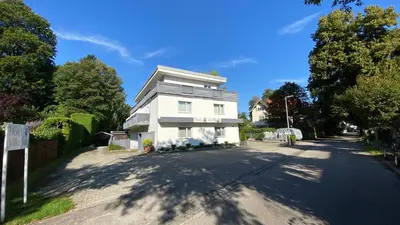 Das Gebäude in dem sich das Hotel befindet