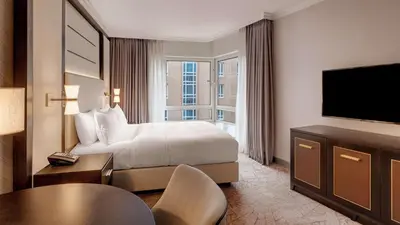 TV/Unterhaltungsangebot in der Unterkunft Hilton Munich City