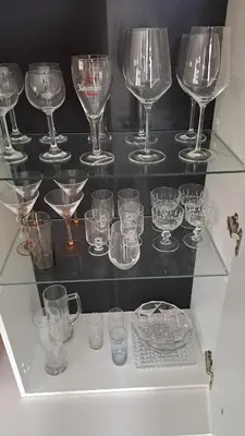 Getränke in der Unterkunft sehr schöne Ferienwohnung in Ebersberg bei München