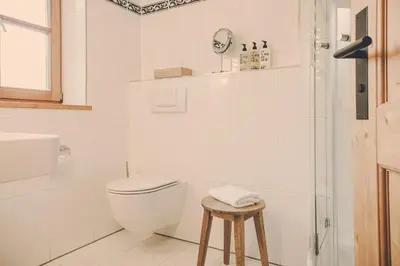 Ein Badezimmer in der Unterkunft Der Lederer Hof - Boutique Apartments