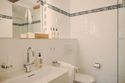 Ein Badezimmer in der Unterkunft Der Lederer Hof - Boutique Apartments