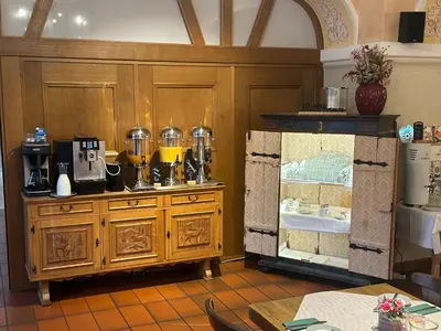 Küche/Küchenzeile in der Unterkunft Hotel Gasthof Alter Wirt
