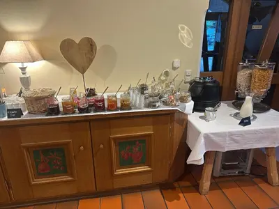 Essen in der Pension oder in der Nähe