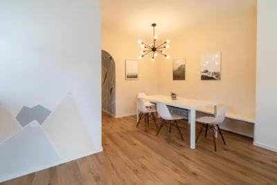 Grundriss der Unterkunft 3-Zimmer-Rückzugsort mit Panoramabalkon in Bestlage