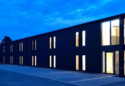 Das Gebäude in dem sich das Hotel befindet