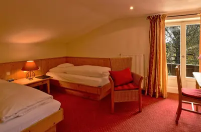 Ein Bett oder Betten in einem Zimmer der Unterkunft Kapler Alm