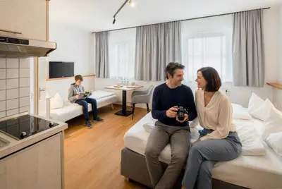TV/Unterhaltungsangebot in der Unterkunft Familienhotel nahe der Therme Erding