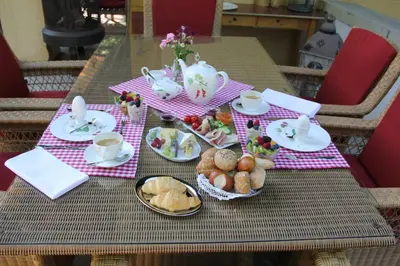 Essen im Bed & Breakfast oder in der Nähe