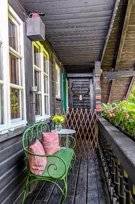 Ein Balkon oder eine Terrasse in der Unterkunft Villa Zollhaus Bed & Breakfast