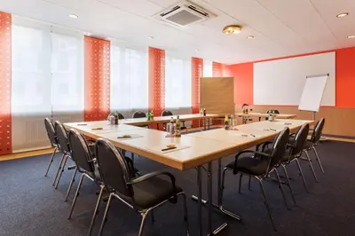 Der Geschäftsbereich oder Konferenzraum in der Unterkunft Best Western Hotel Augusta