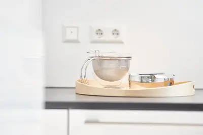 Kaffee-/Teezubehör in der Unterkunft Sonnhof - Luxus Alpine Penthouse, neu möbliert