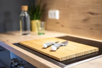 Grundriss der Unterkunft Arbio I Cozy Apartments Augsburg-Lechhausen