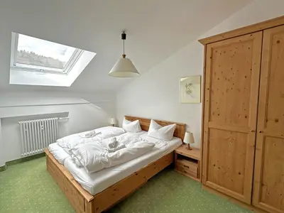 Ein Bett oder Betten in einem Zimmer der Unterkunft Gschwendtnerhof App22 Böhm