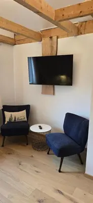 TV/Unterhaltungsangebot in der Unterkunft Gästehaus Neu am Passionstheater