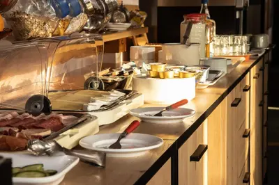 Essen in der Pension oder in der Nähe