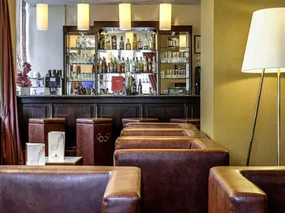 Lounge oder Bar in der Unterkunft Mercure München am Olympiapark