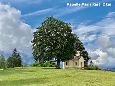 Naturlandschaft in der Nähe der Ferienwohnung