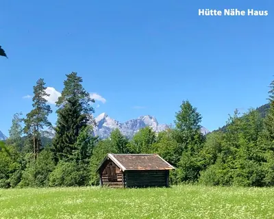 Naturlandschaft in der Nähe der Ferienwohnung