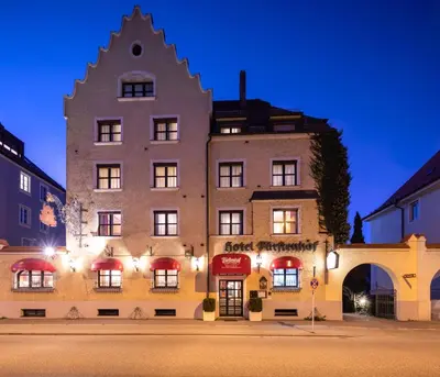Das Gebäude in dem sich das Hotel befindet
