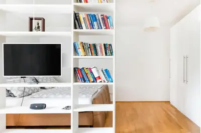 TV/Unterhaltungsangebot in der Unterkunft Mozart Apartment München