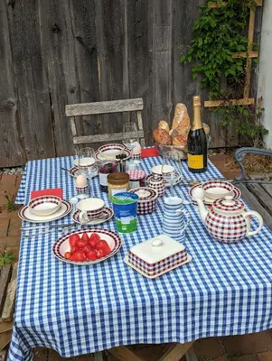 Essen in der Ferienwohnung oder in der Nähe