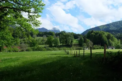 Naturlandschaft in der Nähe der Ferienwohnung