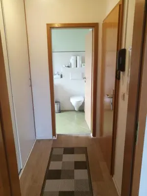 Ein Bett oder Betten in einem Zimmer der Unterkunft Wohnung Elli