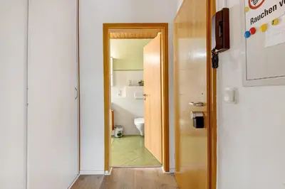 Ein Badezimmer in der Unterkunft Wohnung Elli