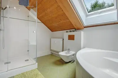 Ein Badezimmer in der Unterkunft Wohnung Elli