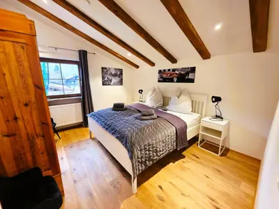 Ein Bett oder Betten in einem Zimmer der Unterkunft Chalet Anna