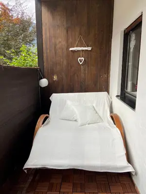 Grundriss der Unterkunft Puppi' s Nest mit Alpspitzblick in Garmisch- Partenkirchen