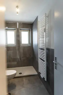 Ein Badezimmer in der Unterkunft Ferienwohnung Kaufbeuren