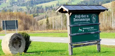 Grundriss der Unterkunft Oberland-Ferienwohnung