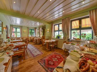 Ein Sitzbereich in der Unterkunft Der Kramerhof