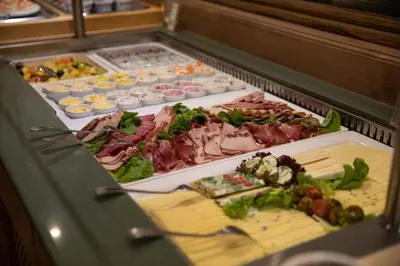 Essen im Hotel oder in der Nähe