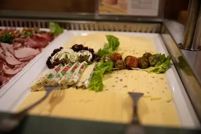 Essen im Hotel oder in der Nähe