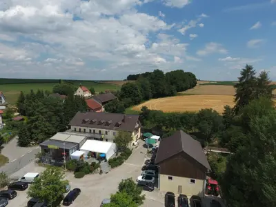 Naturlandschaft in der Nähe des Gasthauses